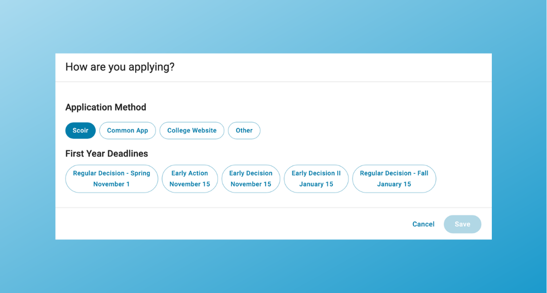 For Students: Early Decision Flexibility